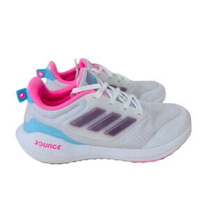 adidas EQ21 Run 2.0 Running Sneakers Shoes‎ Youth Size 3.5 White Lace Up HR1834